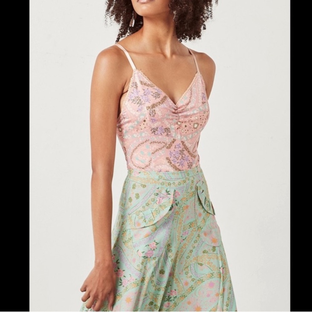 Spell & the Gypsy city lights bodysuit NWT